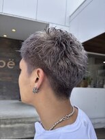メンズカノエ 岡山店(Men's CANOE)&nbsp;ラベンダーアッシュ×スパイキーショート