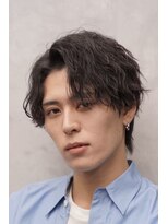 トラスト ザ バーバー 東京駅日本橋店(TRUST the Barber)&nbsp;ツイストスパイラルパーマ/センターパート