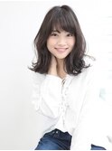 外くびれミディアム☆×黒髪［髪質改善/池袋&目白&大塚］