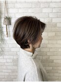 ショート/ショートボブ/くびれショート/丸みショート