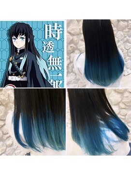 モアナ バイ ヘッドライト 沖縄南風原店(Moana by HEADLIGHT) Moana#鬼滅カラー#鬼滅の刃#デザインカラー