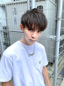 フォルテ 表参道店(FORTE) 【フォルテ飯塚裕士】校則OK!フェザーマッシュ