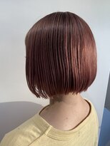 リアン(Lien)&nbsp;Lien☆ブロッサムピンク×小顔ミニボブ×オリーブカラー