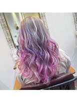 メレット(Meret)&nbsp;オリジナルマーメイドカラー＿ホワイトピンク