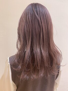 モリオ フロム ロンドン イオンモール 熊本店(morio FROM LONDON) 【morio熊本】透明感×ピンクラベンダー×超音波トリートメント