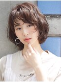 M.SLASH馬車道/ひし形シルエット/くせ毛風/ランダムパーマz2