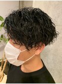 メンズツイストパーマ