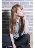 〈mielhair新宿〉ハイトーン　抜け感ゆるウェーブ　ブリーチ　