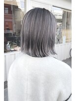 ジェムヘアスタジオ 湘南平塚南口店(Gem Hair Studio) Gem Hair Studio 姉崎 外はねボブ/バレイヤージュ