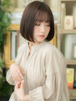 カバーヘア ブリス 川口(COVER HAIR bliss)&nbsp;エアストレート内巻きワンカール大人ボブTa1川口20代30代40代