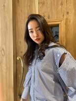 ヘアーアンドフェイス ヌンク(Hair&Face nunc)&nbsp;ヌンク/三田/田町/大保/ロング/ゆるふわ/イルミナカラー/メンズ