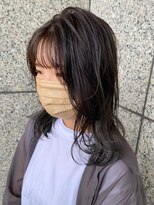 イオエ(ioe)&nbsp;黒髪/ボブルフ/ネビージュ/小顔/ワンレン/髪質改善/グレージュ