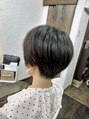 ユラウ(yurau) 乾かすだけで決まるショートヘアスタイルです!