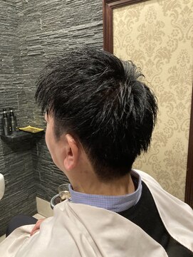 プレミアムバーバー 目黒店(PREMIUM BARBER produce by HIRO GINZA) エッジショート