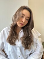 ベイルーム(BAYROOM by HONEY omotesando)&nbsp;BAYROOM グレージュカラー　ココアベージュ　ボブウルフ