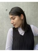 前髪なしで大人っぽく&インナーで可愛く【成増美容室】