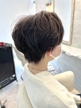 シャルムヘアー(charme hair) ハンサムショート×ニュアンスパーマ