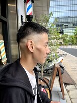 バーバー ヤマミチ(BARBER YAMAMICHI)&nbsp;ハイ刈り スキンフェード デザインフェード