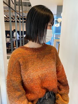 シスター 切りっぱなしボブ