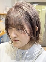 ロア 福岡天神本店(LORE)&nbsp;ダブルカラーベージュカラーケアブリーチカラーハイトーンカラー