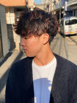 スウェル 船橋店(Swell) ハイライト/マッシュパーマ/ウルフ/アッシュブラック