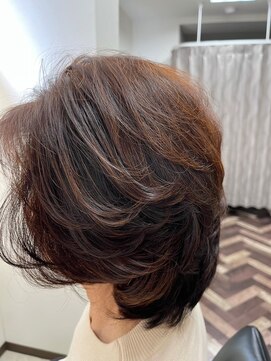 ヘアークラフト サン 住吉店 [ヘアークラフトサン] 大人女性に人気◎ふんわりパーマ