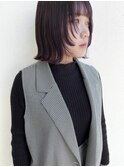 顔周りレイヤーで軽いボブスタイル*