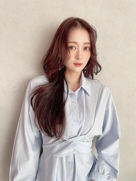 ザシェノンアオヤマ(THE CHAINON AOYAMA) くびれヘア/ブラウン／アイスグレージュ