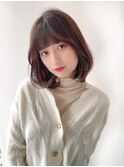 韓国ヘア 韓国ボブ タンバルモリ ベージュカラー