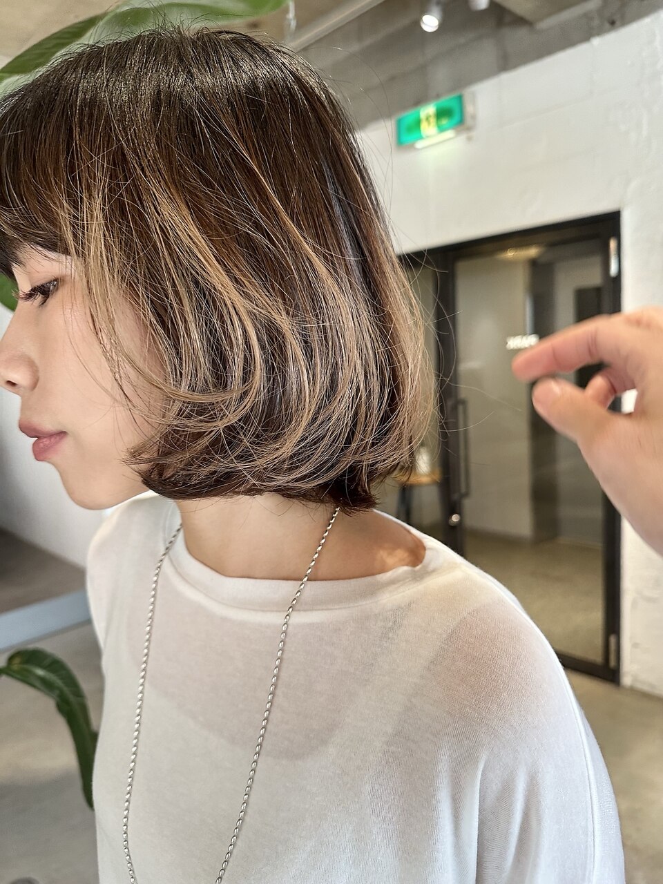 MALIBU マリブ グラデーションカラー エレガントショート