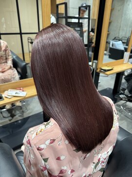 レックスヘアーインターナショナル(ReX HAIR INTERNATIONAL) 【山嵜　栞】艶×lavender pink