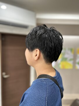 レモン(lemon) ツーブロックショート