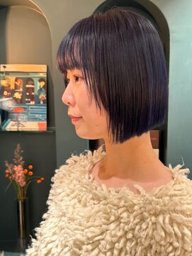 チャンチ(chanch) ダークカラー ワンレングス