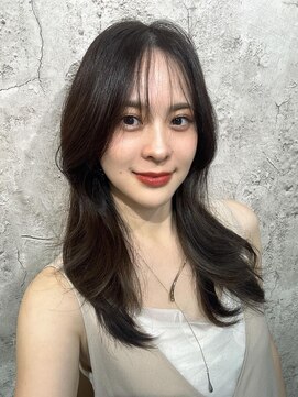 ヨペ(yeope) 【スウィートマロンカラー】カット/水素カラー