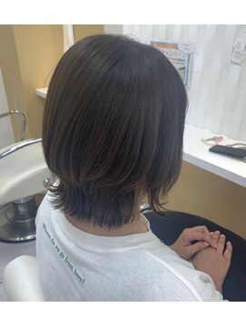 ヘアポジションにかほ くびれボブスタイル