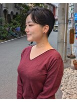 ヒカリス 東三国(HIKARIS) アシメショート/刈り上げ女子/ハンサムショート