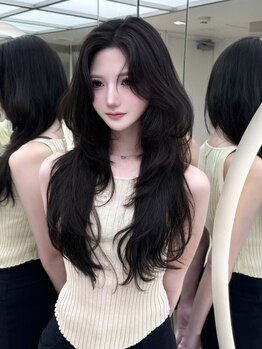 レディアル 渋谷(REDEAL)の写真/韓国風パーマで叶えるナチュラルな抜け感*［渋谷/コテ巻き風パーマ/Cカールパーマ/ミインパーマ］