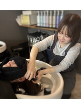 ヘッドスパ指名もナンバーワン。シャンプー関西大会も出場経験ありでお疲れな身体も心も癒します！！