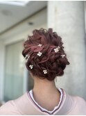 《HAIRZ》大岩真弓　ゆるふわシニヨン＆着付け