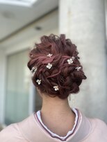 ヘアーズ イオンモール徳島(HAIRZ) 《HAIRZ》大岩真弓　ゆるふわシニヨン＆着付け