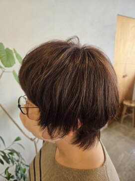 リビングヘアルーム(LIVING HAIR ROOM) マッシュウルフ