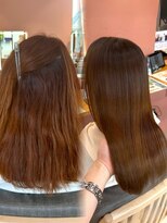 ソトエアンドマーブ 久喜店(SOTOE&marbb)&nbsp;梅雨前に！酸性ストレートで艶髪へ