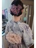 浴衣の着付け＋浴衣の簡単ヘアー限定]￥6000 税込(特別価格）