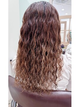 イロヘアミーサ 矢作店(ilo.hair mysa) くしゅっと無造作感がかわいい！スパイラルスタイル