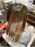 ダメージレスの髪質改善ストレート