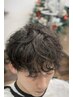 men’s★styleデザインカット+ナチュラルデザインパーマ