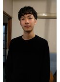 メンズマッシュ × シャドウパーマ × 伸ばしかけヘアパーマ