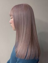 コタ 水戸(COHTA)&nbsp;レイヤーカットミルクティーベージュブリーチなしダブルカラー