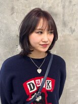 マーブル 町田(marble)&nbsp;ワンホンレイヤー/ミルクティーブロンド/ダークブルー/町田