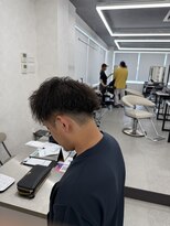 ヌードルバイコア(noodle by CoRe.gn)&nbsp;無造作だけど計算された男の色気を引き出すツイストパーマ